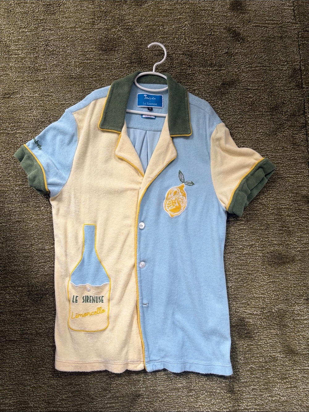 Tombolo x 'Le Sirenuse' Limoncello Cabana (Color Block)